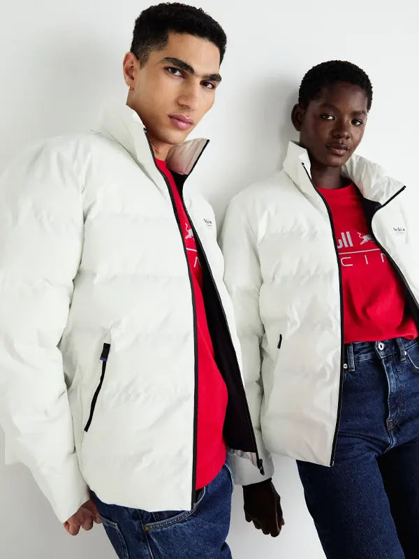 White Redbull Racing Jacket