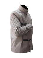 Men's Beige Jedi Cosplay Jacket - 80s Halloween Costume Outfit