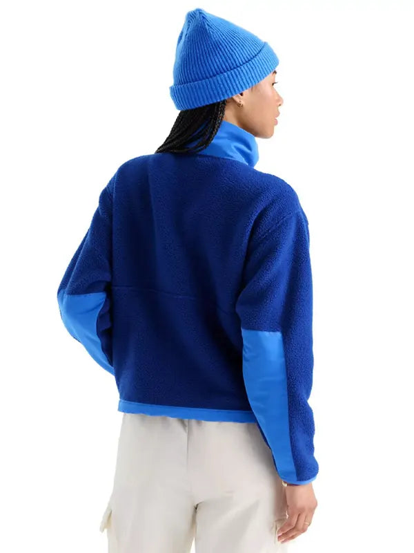 Men's Yumiori Full Zip Copper Sherpa Fleece Jacket