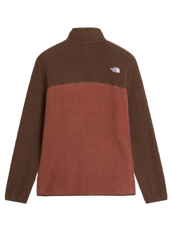 Men's Yumiori Full Zip Copper Sherpa Fleece Jacket