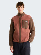 Men's Yumiori Full Zip Copper Sherpa Fleece Jacket