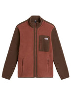 Men's Yumiori Full Zip Copper Sherpa Fleece Jacket