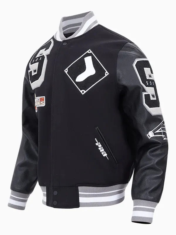 Men's Chicago White Sox Letterman Jacket