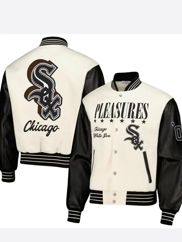Men's Chicago White Sox Letterman Jacket