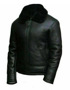 Black B3 Pilot Aviator Bomber Jacket Zing Apparel