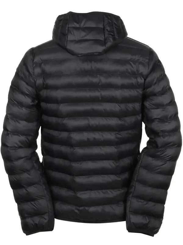 Mens Lacoste Puffer Jacket Black