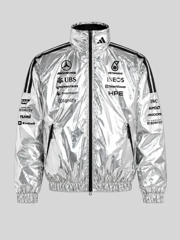 Mercedes Silver Racing Jacket