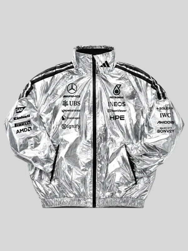Mercedes Silver Racing Jacket