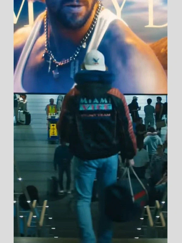 Ryan Gosling The Fall Guy Miami Vice Stunt Team Jacket