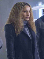 Star Trek Picard S02 Raffi Musiker Black Trench Coat