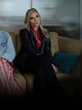 Michelle Pfeiffer Margo’s Got Money Troubles 2026 Black Leather Blazer
