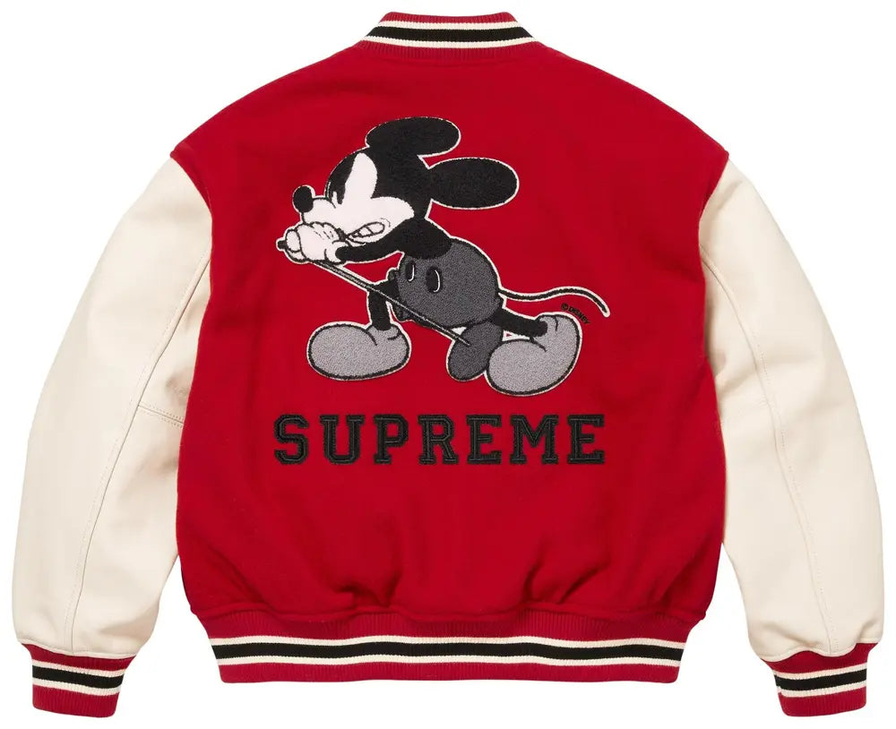 Mickey Mouse Supreme Varsity Jacket