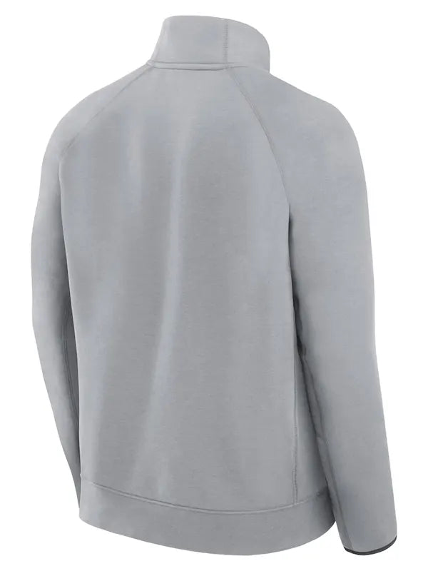 Milwaukee Brewers World Series Champions Tech Fleece Raglan Half-Zip Pullover Top