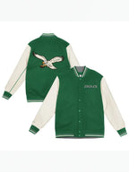 Mitchell And Ness Philadelphia Eagles Varsity Jacket
