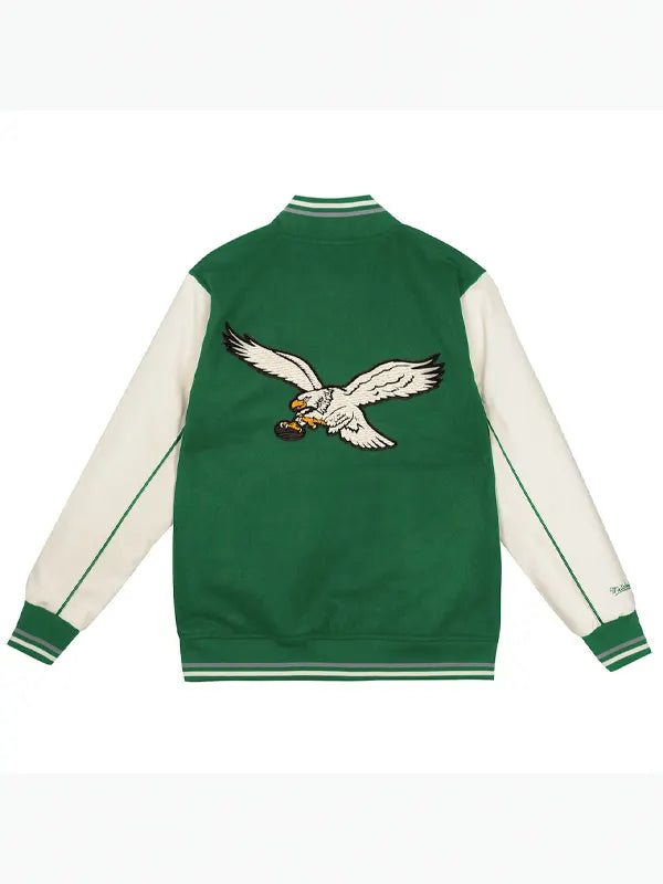 Mitchell And Ness Philadelphia Eagles Varsity Jacket