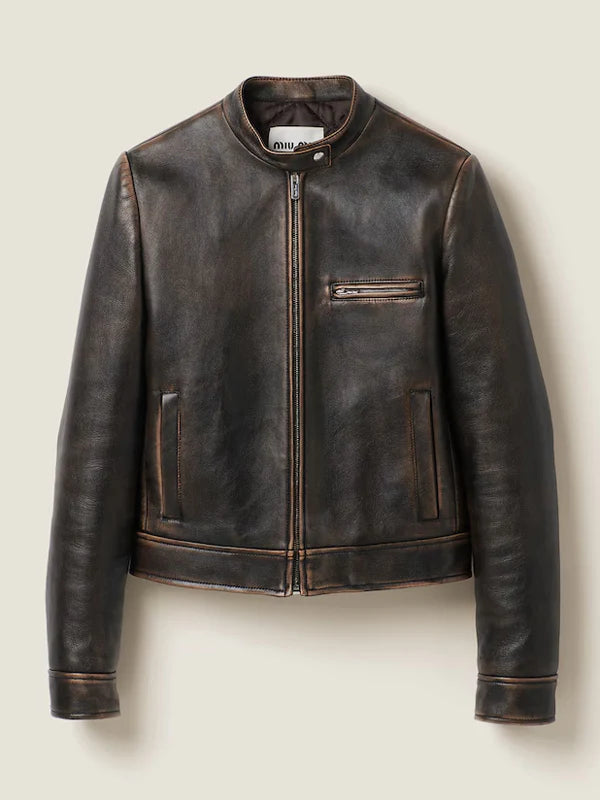 Miu Miu Leather Jacket
