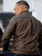 Mobland S02 Tom Hardy Brown Leather Jacket