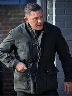 Mobland Tom Hardy Black Cotton Jacket