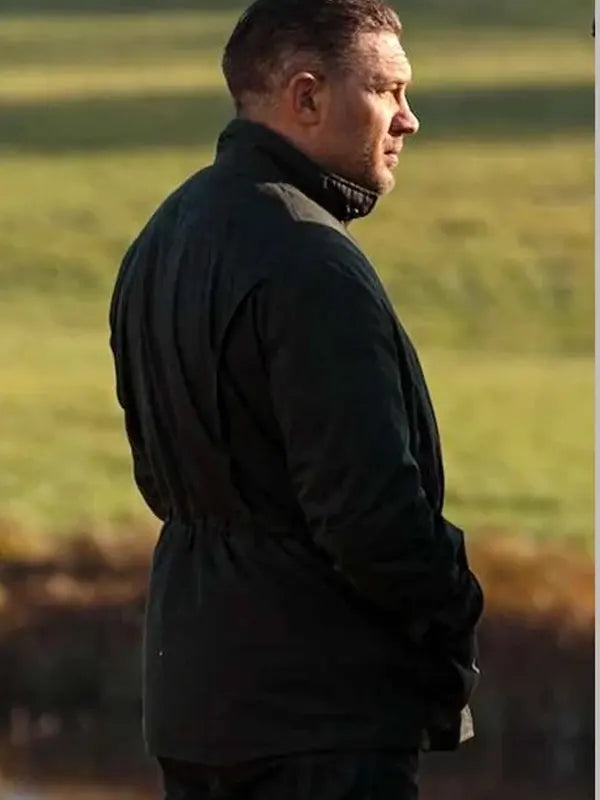 Mobland Tom Hardy Black Cotton Jacket