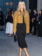 Molly-Sims-Khaite-Fashion-New-York-Suede-Jacket-Camel-Brown