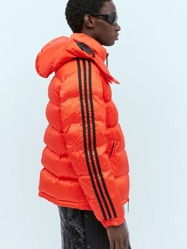 Moncler Adidas Jacket Orange