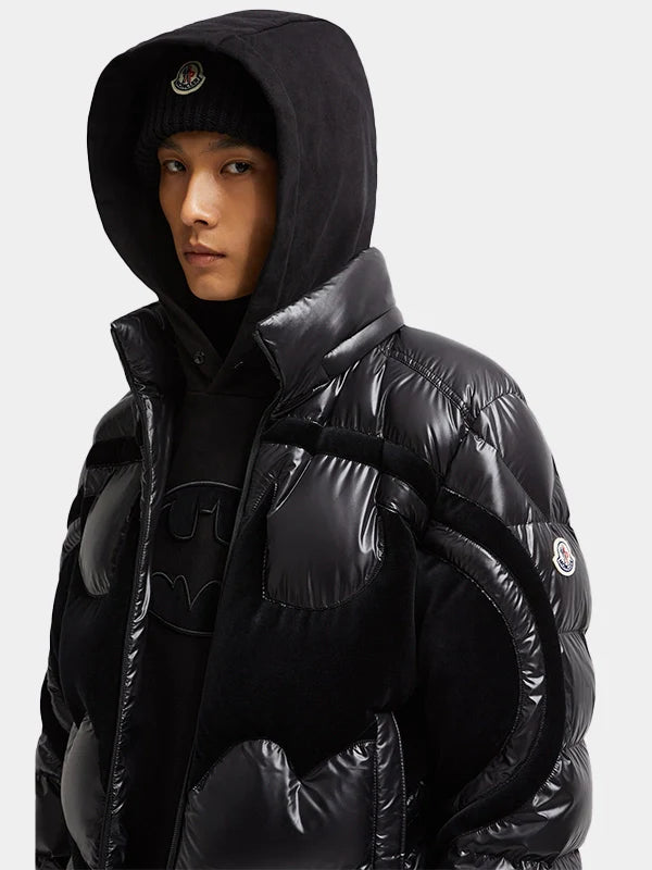 Moncler X Batman Black Down Jacket