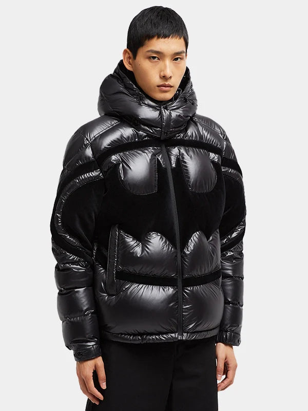 Moncler X Batman Black Down Jacket