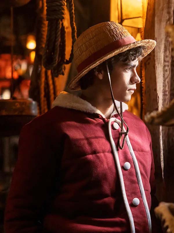 Monkey D. Luffy One Piece S02 red jacket outfit