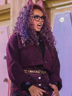 Monster High The Movie Clawdeen Wolf Cropped Jacket