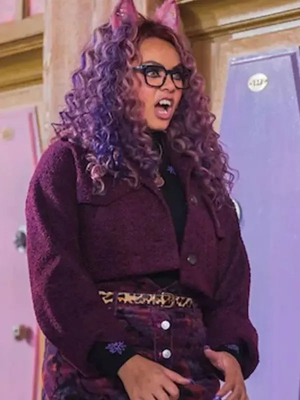 Monster High The Movie Clawdeen Wolf Cropped Jacket