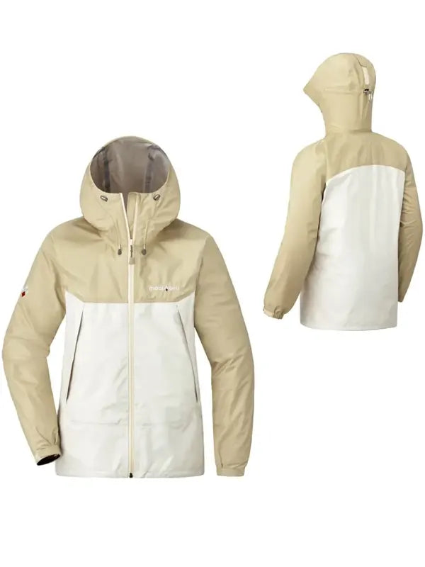 Montbell Women's Thunder Pass Jacket Ivory Off White