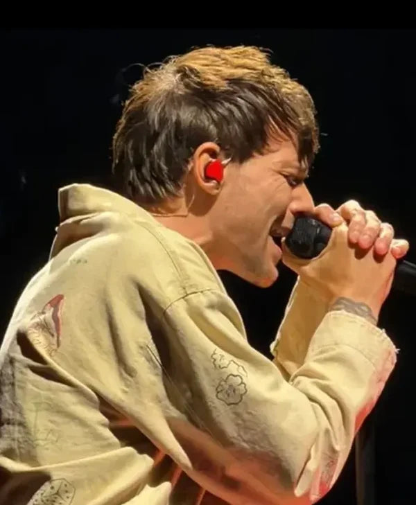 Louis Tomlinson Montreal Concert Beige Jacket - Print