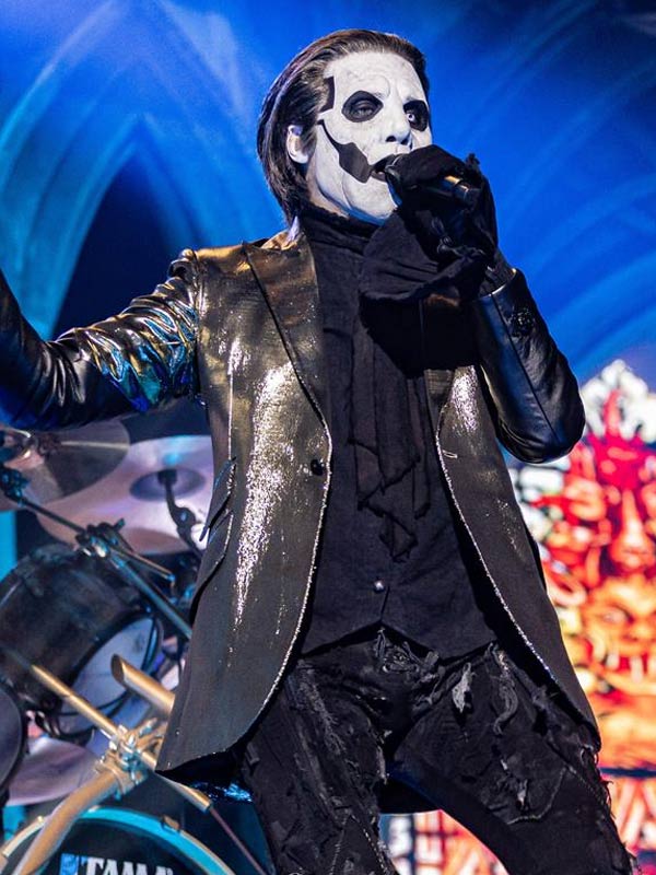 GHOST Rite Here Rite Now Tobias Forge Black Blazer