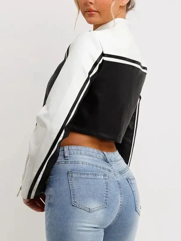 NBA-All-Star-Jenna-Bandy-Leather-Jacket-Back
