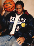 The King And The Answer James 23 Black Leather Jacket