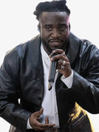 NBC’s Today 2026 Shaboozey Black Leather Blazer