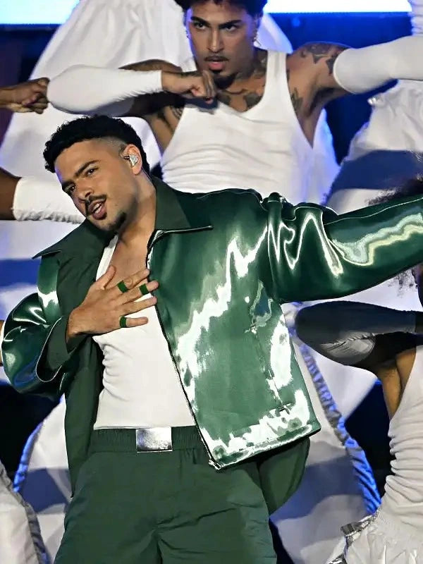 Pedro Sampaio Half Time Show Green Jacket