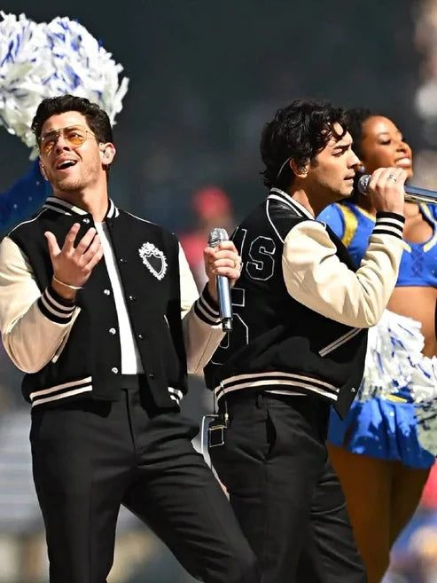 Halftime Show Jonas Brothers Varsity Jacket