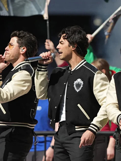 Halftime Show Jonas Brothers Varsity Jacket