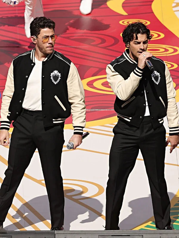 Halftime Show Jonas Brothers Varsity Jacket