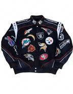 NFL Jacket With All Team Logos Zing Apparel