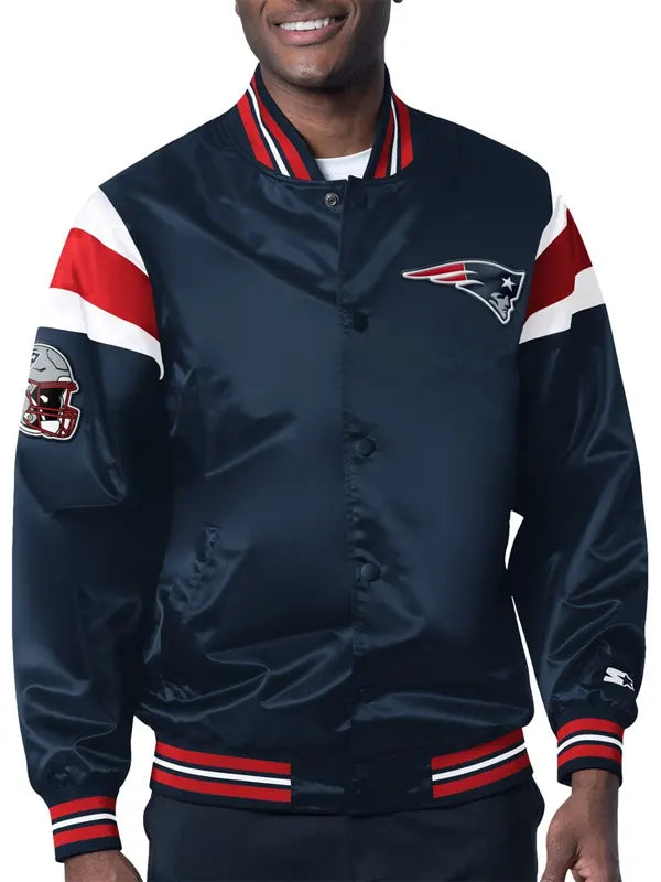 NFL New England Patriots Varsity Jacket