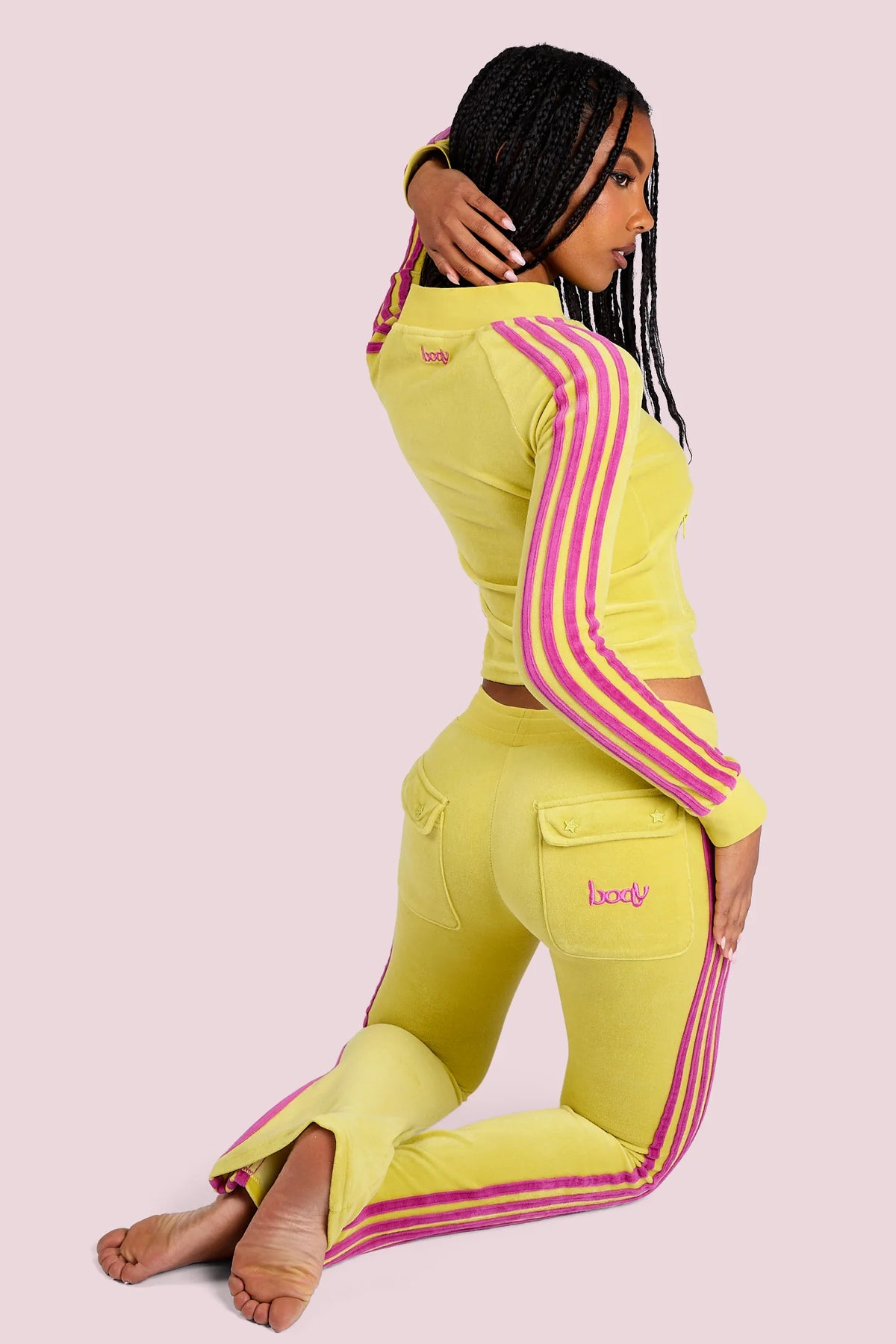 Body By Raven Tracksuit Velour
