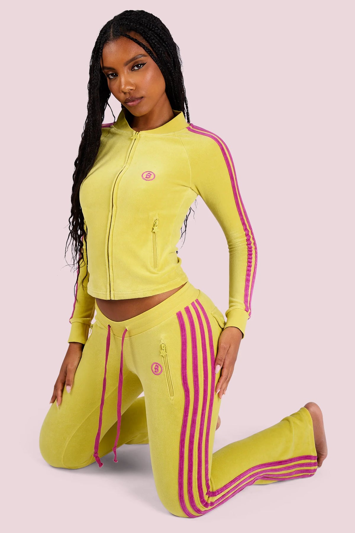 Body By Raven Tracksuit Velour