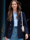 NYC 2026 Karlie Kloss Blue Blazer