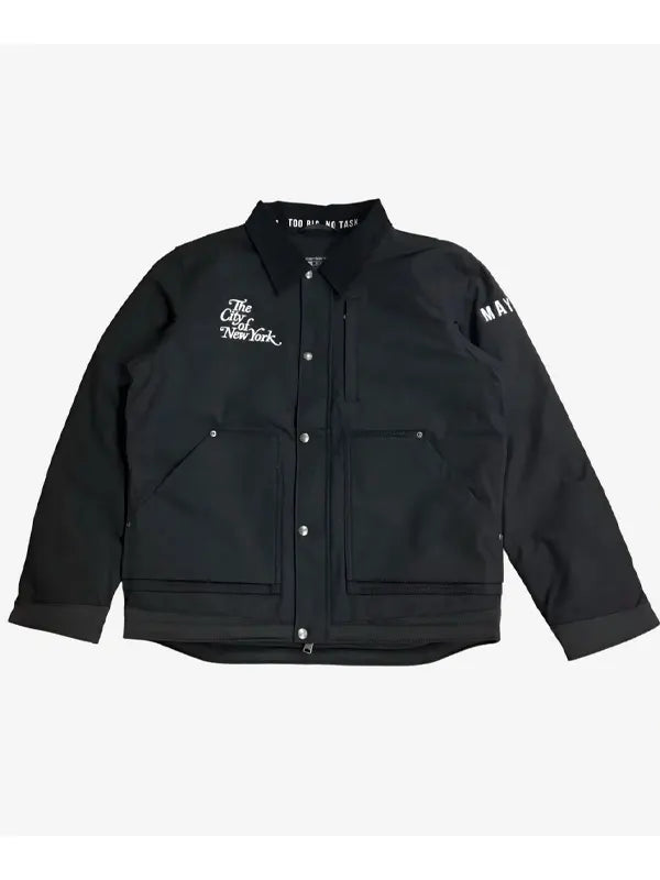 NYC Mayor Zohran Mamdani Black jacket