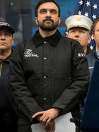 NYC Mayor Zohran Mamdani Black jacket