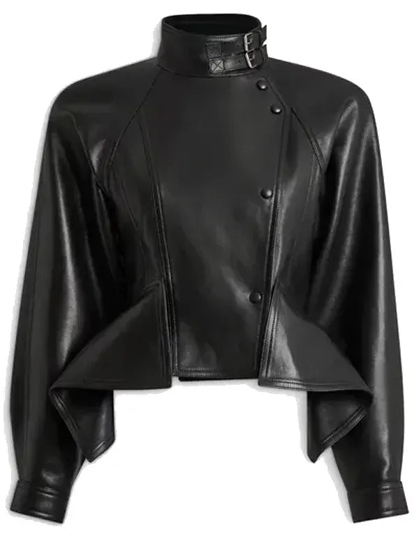 Nyc Sienna Miller Black Leather Jacket