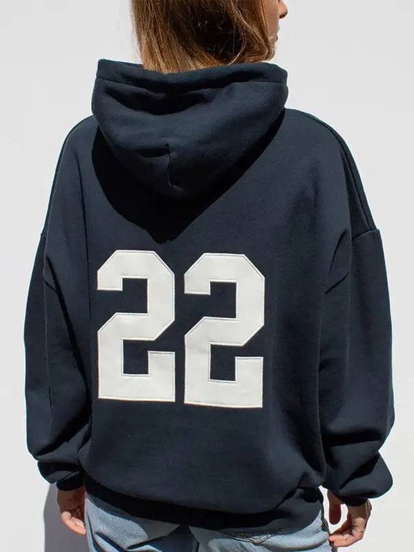 Navy Subdued Hoodie