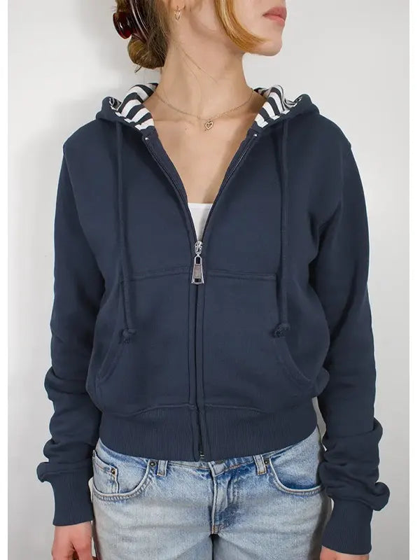 Navy Subdued Hoodie